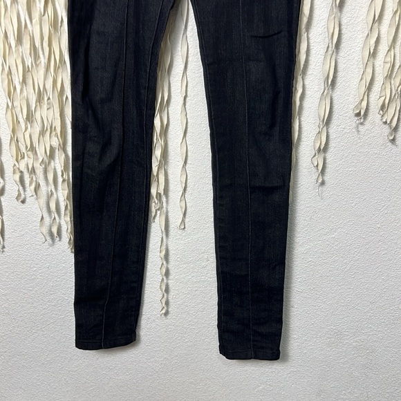 Prairie Underground Long Cigarette Pant in Black Denim Size XS - Picture 5 of 16